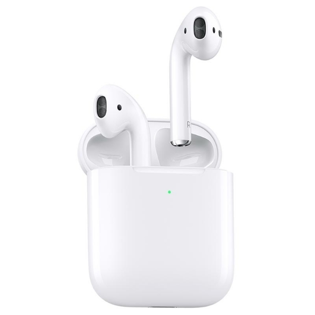 Picture of Apple AirPods (2nd Generation) Wireless Charging Case – Bluetooth Earbuds for iOS & Android