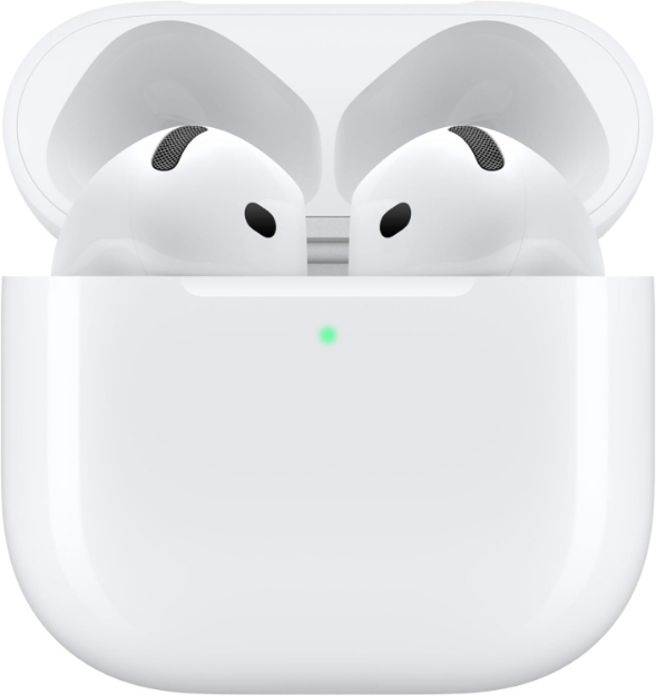 Picture of AirPods 4th Generation with Active Noise Cancellation, Adaptive Audio, and H2 Chip – USB-C Charging Case & Wireless Charging