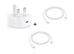 Picture of 20W USB-C Power Adapter For Apple iPhone 17|16|15| 14| 13 |13 Pro | 13 Pro Max | 13 mini - Super-Fast Charge
