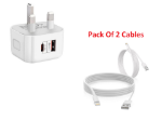 Picture of SPEEDY USB-C & A Dual Port Adapter With 20W Max Output For iPhone And Samsung S8 & Above