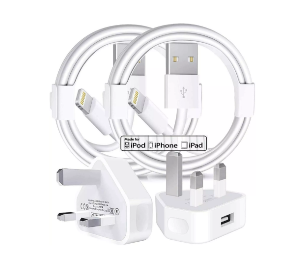 Picture of 100% Genuine CE Charger & Data Cable for Apple iPhone 5/6/7/8/X/XR/11/12/SE
