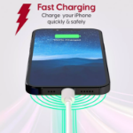 Picture of 3 Pack iPhone Fast Charger Cable USB Lead for Apple iPhone 5/6/7/8/X/XS/XR/SE/11/12/13/14