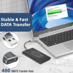 Picture of USB C to USB Adapter (3 Pack) – Type C Female to USB A Male Converter for Laptop, Tablet, iPad, Galaxy, AirPods & Smartphone