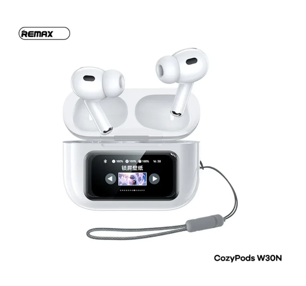 Picture of Bluetooth 5.4 Wireless Earbuds with Touch Control, Noise Cancelling & Multi-Protocol Support – White