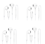Picture of USB-C Wired Earphones with Microphone & Volume Control – Compatible with iPhone 17/16/15, iPad Pro/Air/Mini, MacBook, Samsung, Google Pixel, Lenovo & Dell Devices